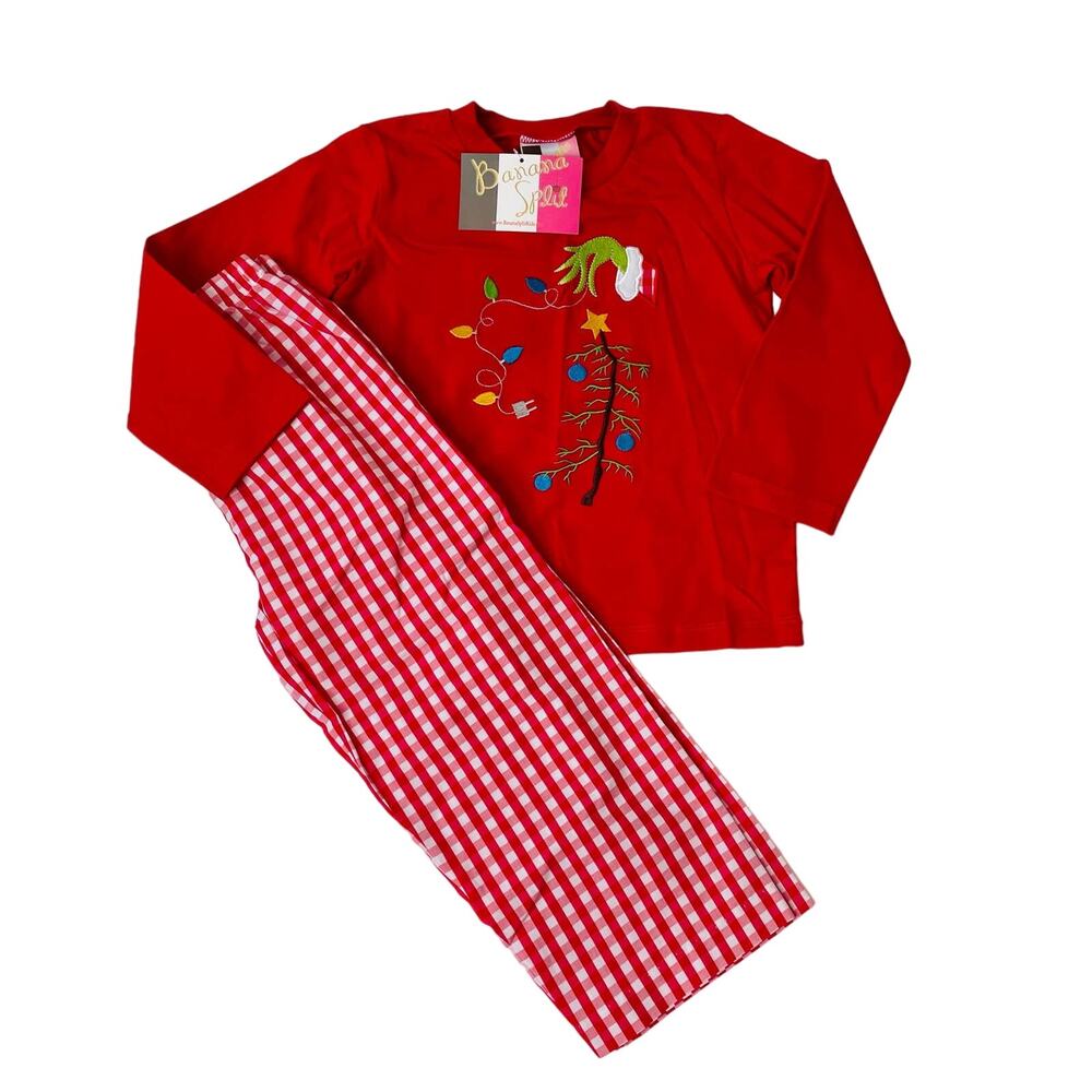 NWT Banana Split 4T Green & Grumpy Boys Pant Set